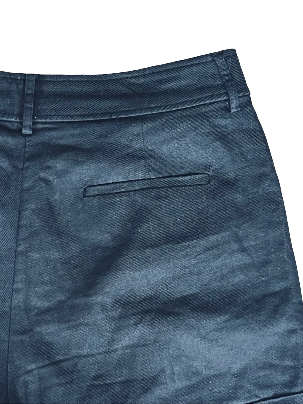 J. Crew Women’s Sz 12 Black Linen Blend Shorts Harbor Pleated Front